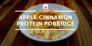 Apple Cinnamon Protein Porridge Healthy Fitness Porridge Recipe Apple Cinnamon Protein Porridge - Healthy Fitness Porridge Recipe!
