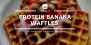 Protein Banana Waffles Healthy Banana Waffle Recipe Protein Banana Waffles - Healthy Banana Waffle Recipe