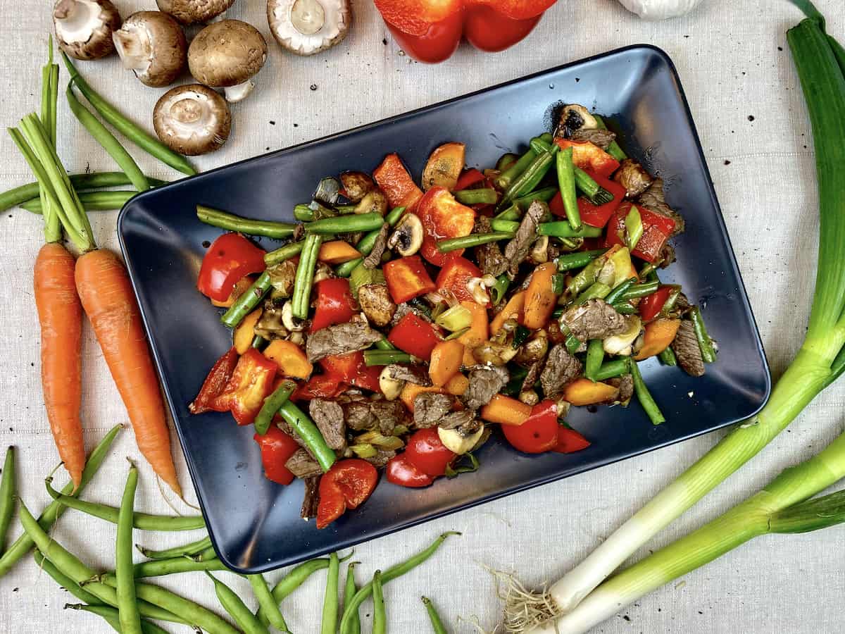 Asian Beef and Vegetable Stir-Fry