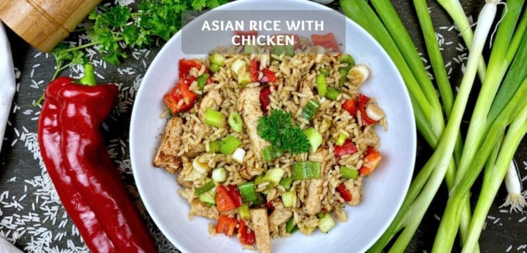 Asian Rice With Chicken – Healthy Asian Rice Recipe