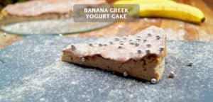 Banana Greek yogurt Cake