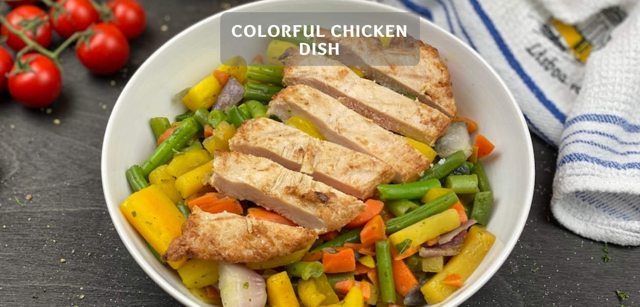 Light & Delicious Chicken Dish: Colorful Chicken