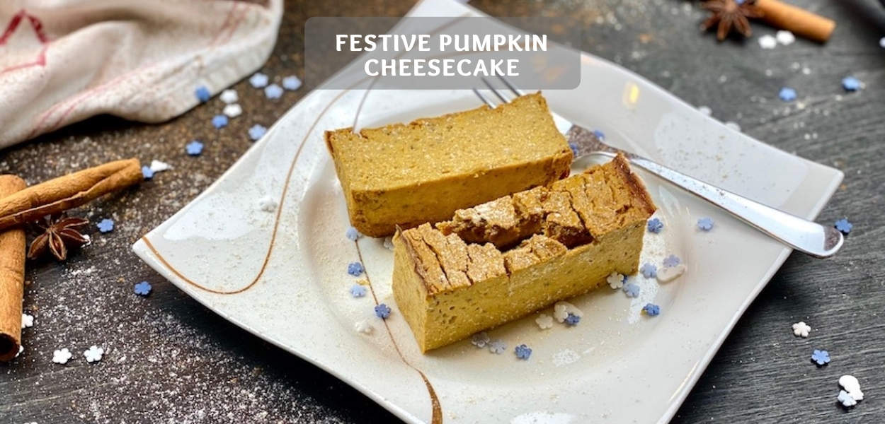 Festive Pumpkin Cheesecake