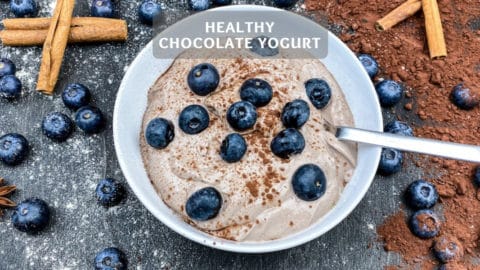 Healthy Chocolate Yogurt