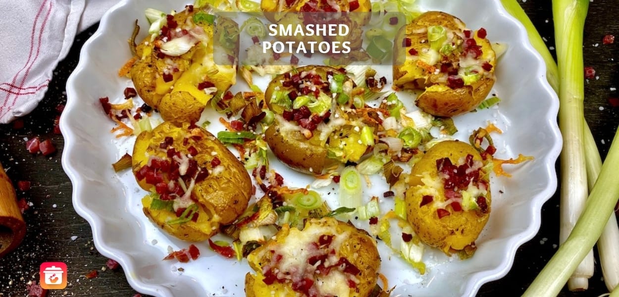Healthy Smashed Potatoes