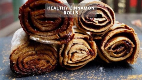Healthy cinnamon rolls - Franzbrötchen meets cinnamon bun
