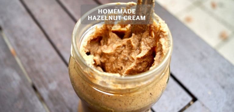 Homemade Hazelnut Cream – Healthy Hazelnut Cream Recipe