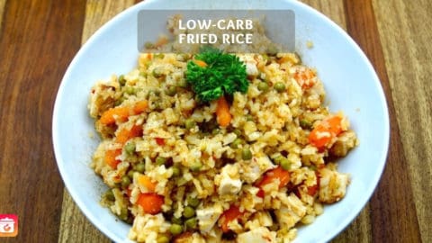 Low-Carb Fried Rice - Healthy Low-Carb Rice Recipe