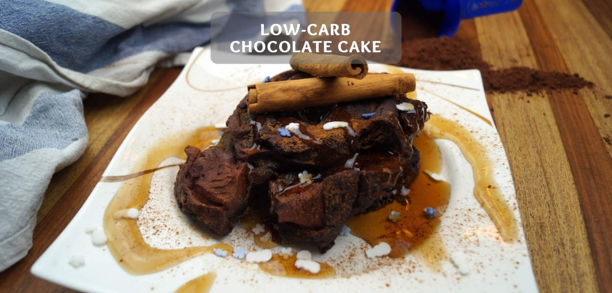 Low-carb chocolate cake