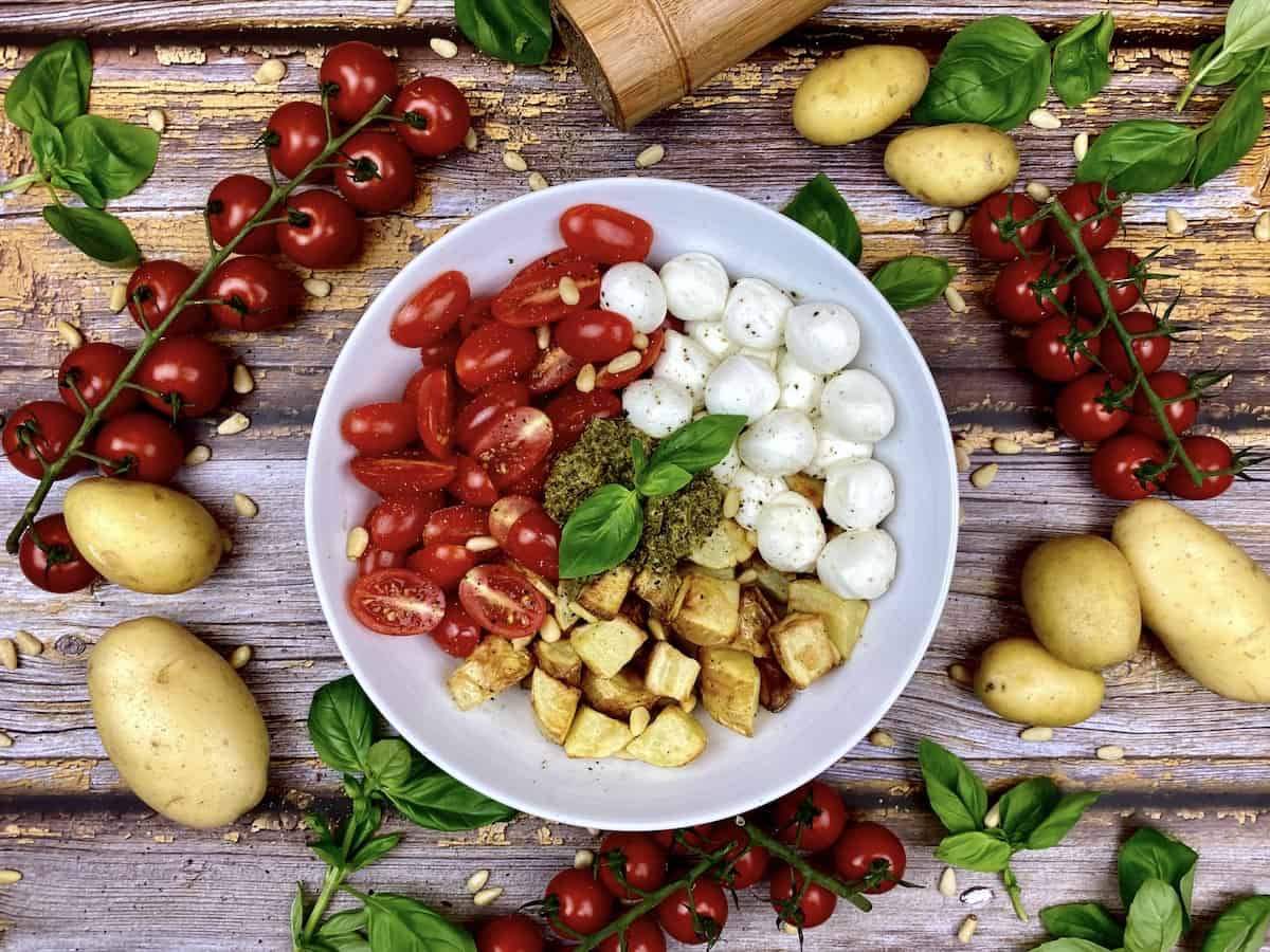 Pesto-Potato-Bowl