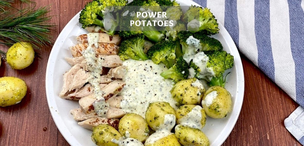 Healthy Oven Roasted Potatoes – Power Potatoes