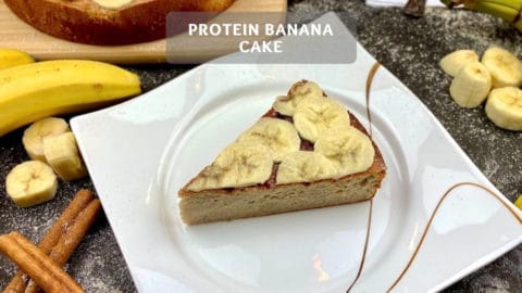 Protein Banana Cake - Healthy Banana Cake Recipe