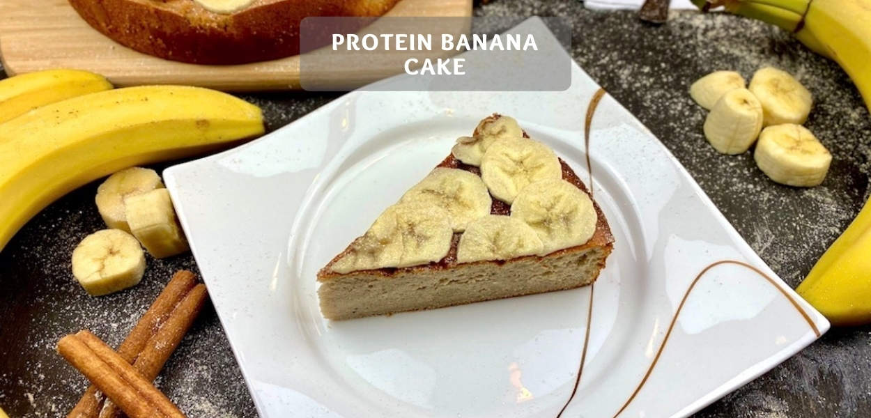 Protein Banana Cake – Healthy Banana Cake Recipe