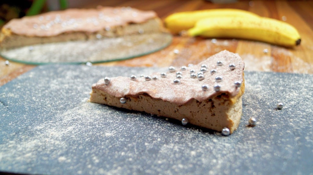 Protein Cake Recipe with bananas