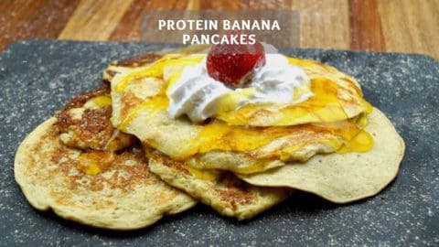 Protein Pancake Recipe - Healthy Banana Pancakes
