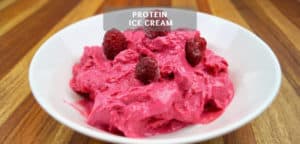 Protein ice cream