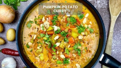 Pumpkin-Potato Curry - Vegetarian Curry Recipe