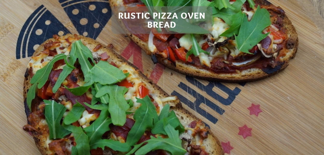 Rustic Pizza Oven Bread