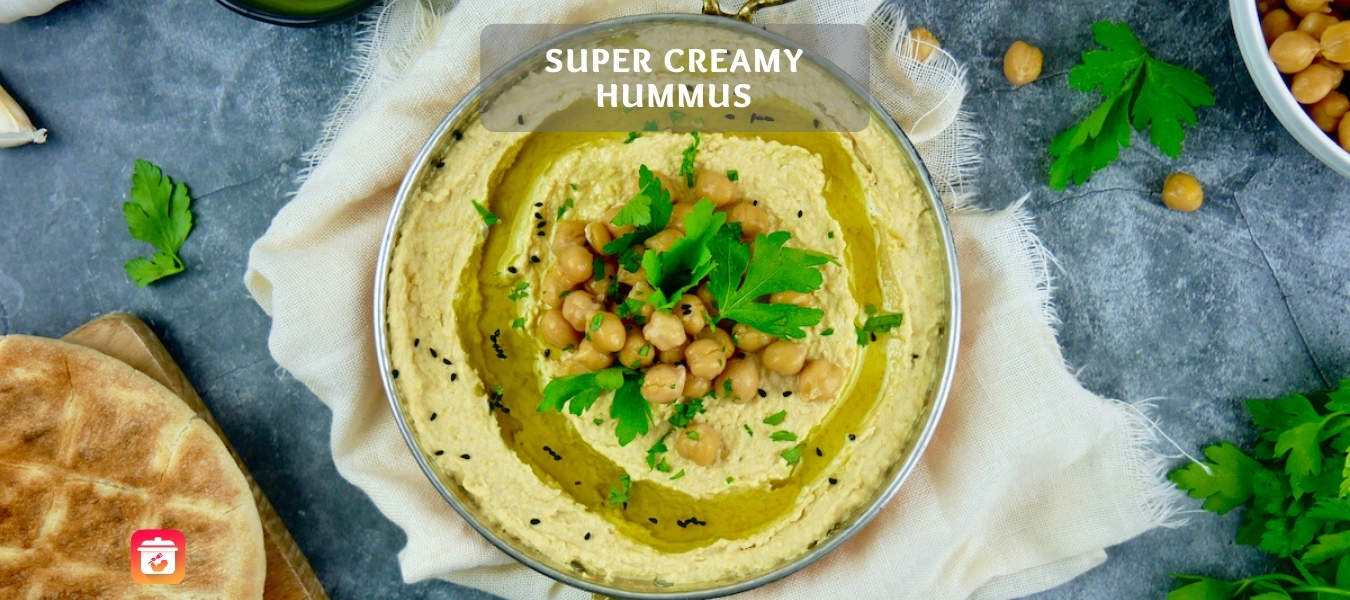 Super creamy Hummus – Healthy chickpea spread