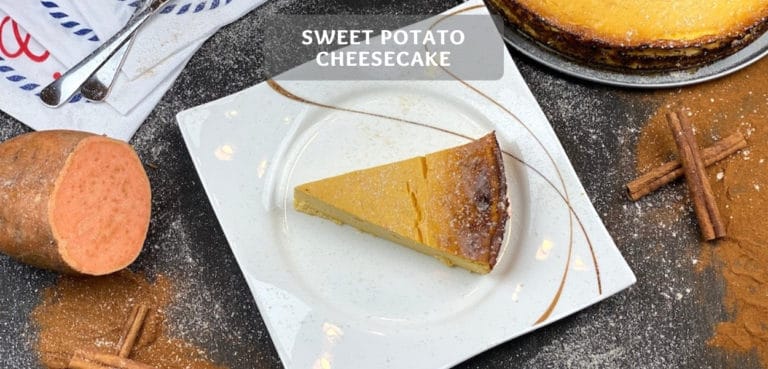 Sweet Potato Cheesecake Recipe – Healthy Sweet Potato Cake!