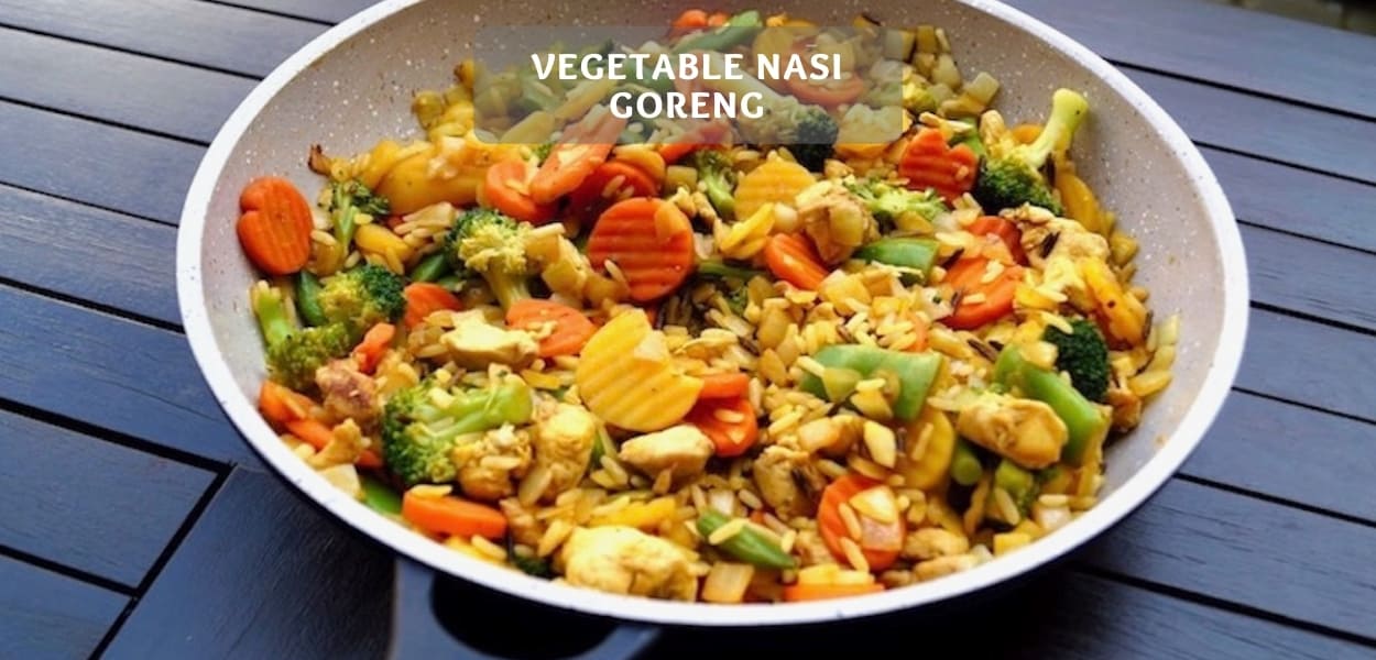 Vegetable Nasi Goreng – Fitness fried rice with vegetables
