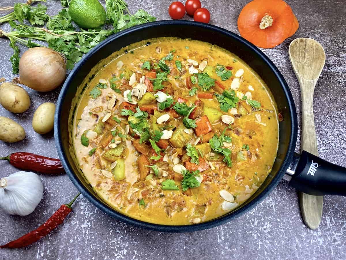 Vegetarian Pumpkin-Potato Curry