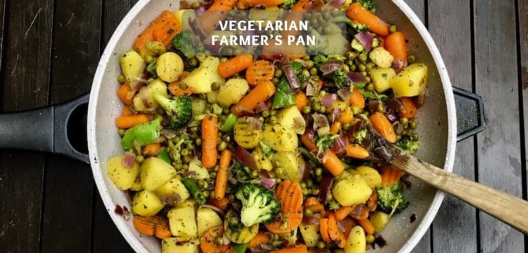 Vegetarian farmer’s pan – Healthy vegetable recipe