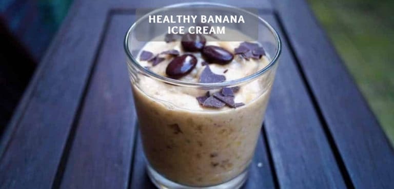 Make healthy banana ice cream yourself – Protein ice cream recipe
