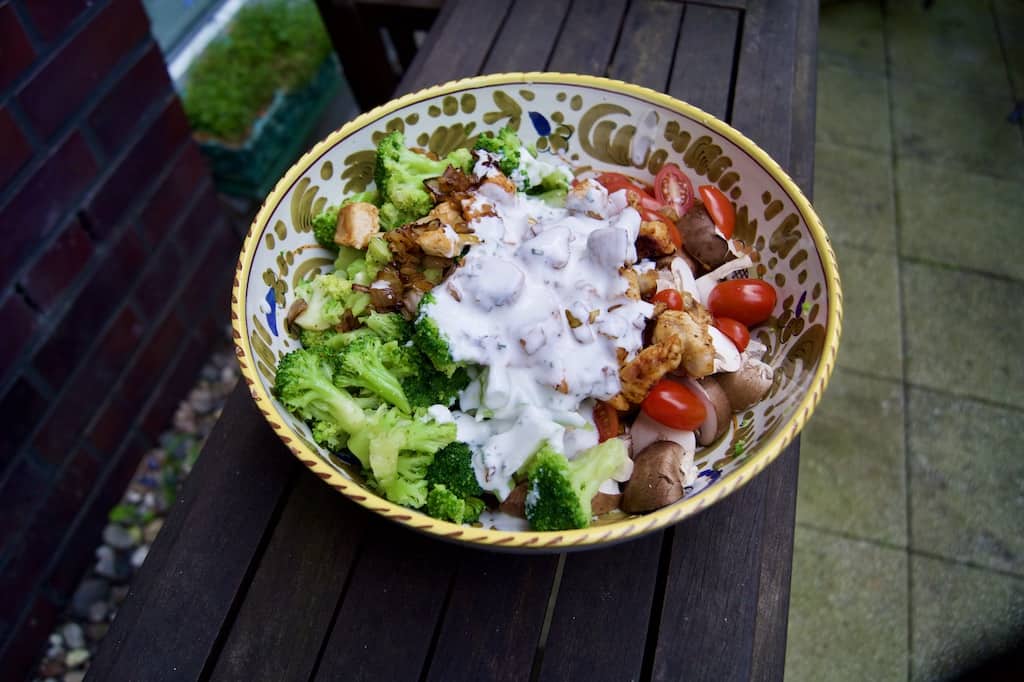 healthy chicken bowl recipe