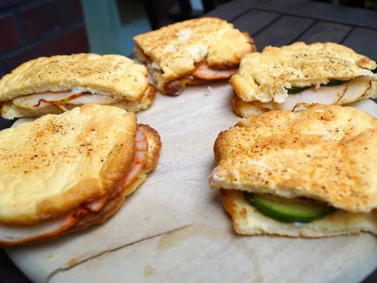 low carb Turkey sandwich